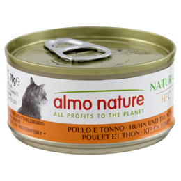 Almo Nature HFC Natural Cats - Pollo e Tonno 70g Almo Nature HFC Natural Cats - Pollo e Tonno 70g